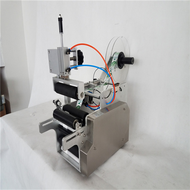 YTK-80 New Style Semi Automatic Pneumatic Round Bottle Labeling Machine