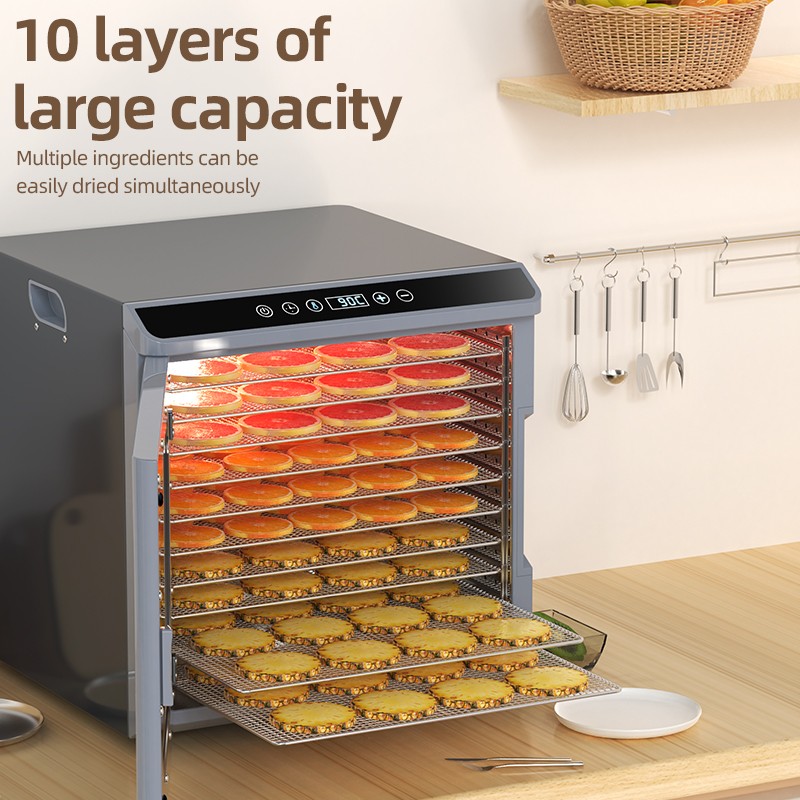 10 Trays Small Home Seafood Dehydrator for Vegetable Dryer Household Meat Drying Machine Fruit Dryer