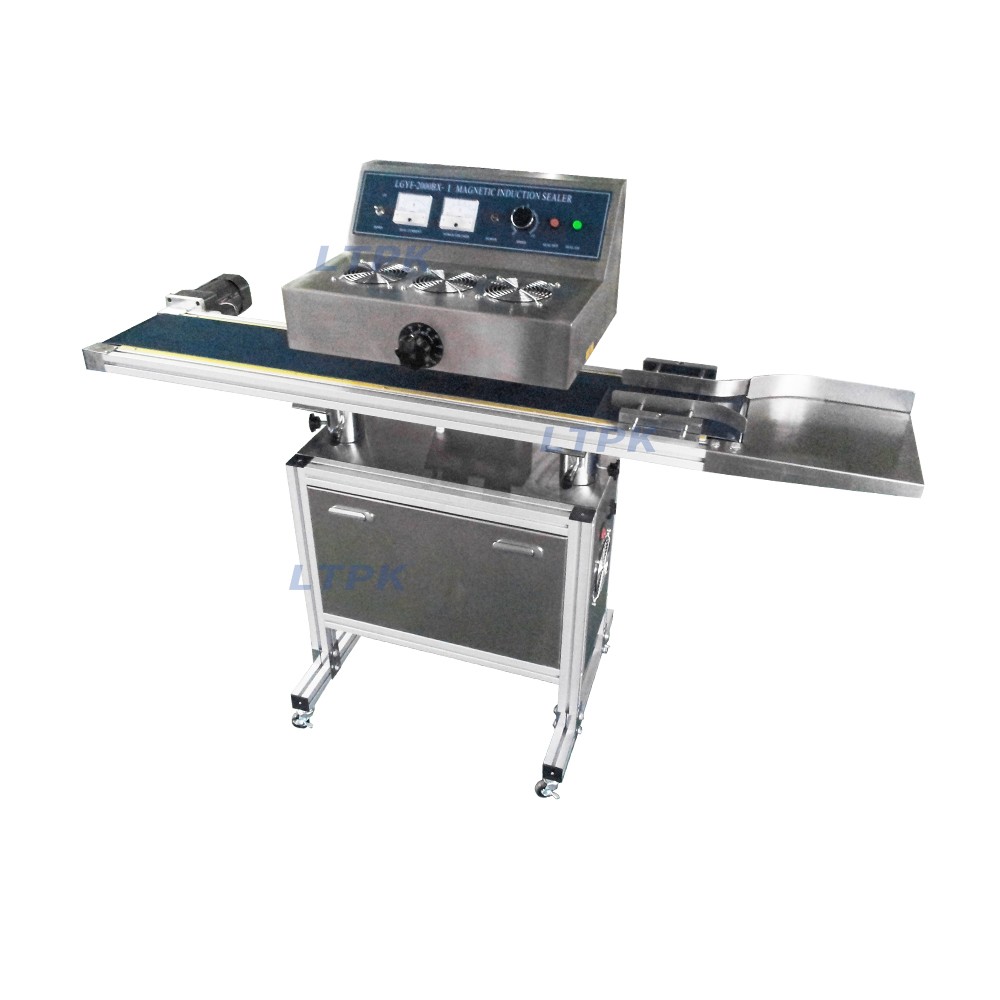 LGYF2000BX Automatic Continuous Plastic Bottle Heat Sealing Electromagnetic Induction Aluminum Foil Sealing Machines