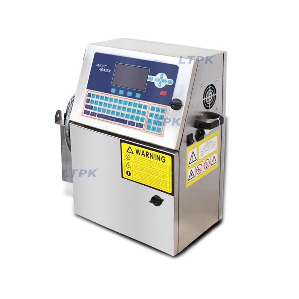 Plastic Bottle Expiry Date Inkjet Printer Small Character Number Code Printing Machine