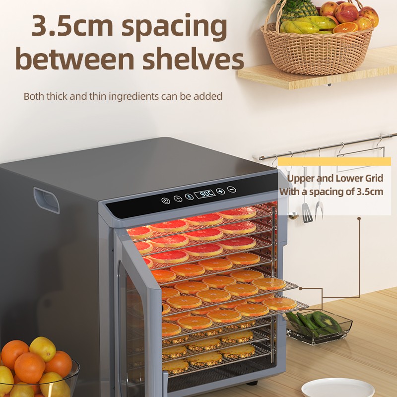 Small 10-layer Fruit and Vegetable Dehydration and Drying Machine Home-use Dehydrated Pineapple Potato Mushroom Dehydrator